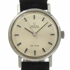 Omega — Omega de Ville 565.005 Stainless Steel / Leather 25mm Silver Dial #NW207 — Watch — resale