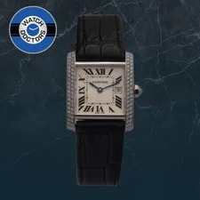 Cartier — 18ct Cartier Tank Francaise (T385) — Watch — resale