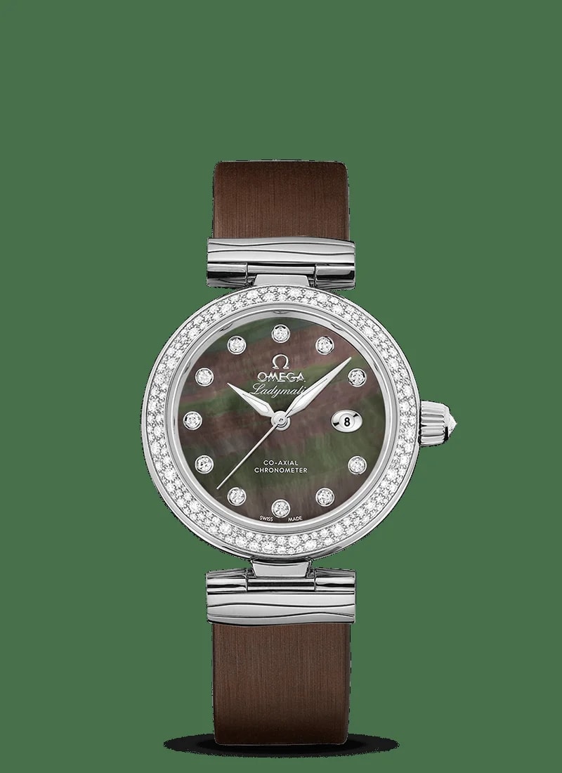 Worldofluxuryus — Omega de Ville Co-Axial Master Chronometer Stainless Steel & Diamonds Lady's — Watch — resale