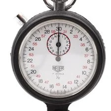 Heuer — Heuer Manual Winding Stopwatch, 70s , High Precision, Swiss Made — Watch — resale