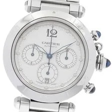 Cartier — Cartier W31030H3 Pasha 38mm Chronograph Automatic S 880856 — Watch — resale
