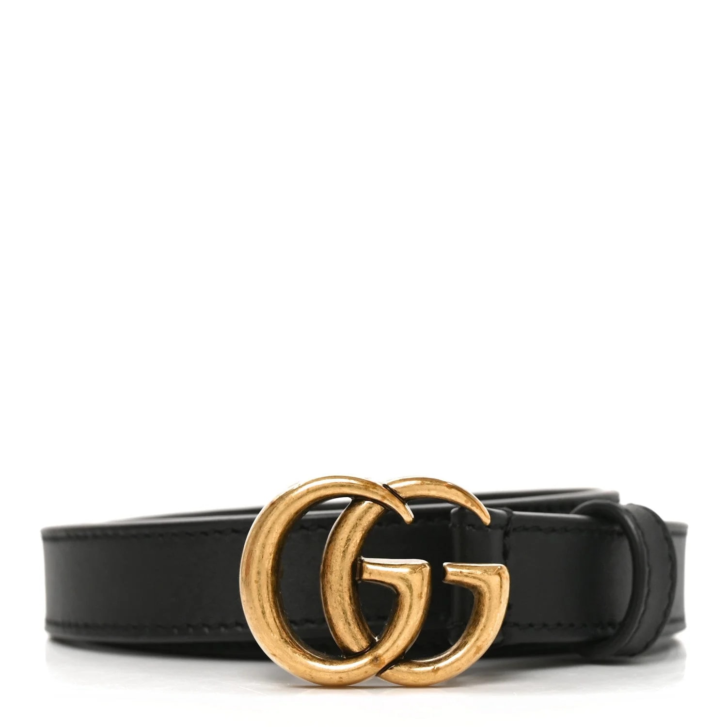 Gucci — Double G 20mm Belt 90 36 — Accessory — resale