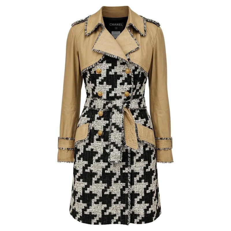 Chanel — Chanel 9K Rarest Vogue Cover Trench Coat — Clothing — resale