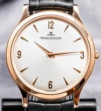 Jaeger-LeCoultre — Jaeger-LeCoultre Master Ultra Thin Rose Gold 34mm Complete eBay Live Q1452504 — Watch — resale