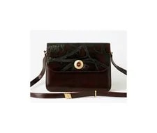 Balenciaga — Balenciaga Old Burgandy Embossed Crossbody — Handbag — resale