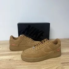 Supreme — Supreme Air Force 1 Low SP Wheat Size 8 Vnds With BOX AND Extras — Sneaker — resale