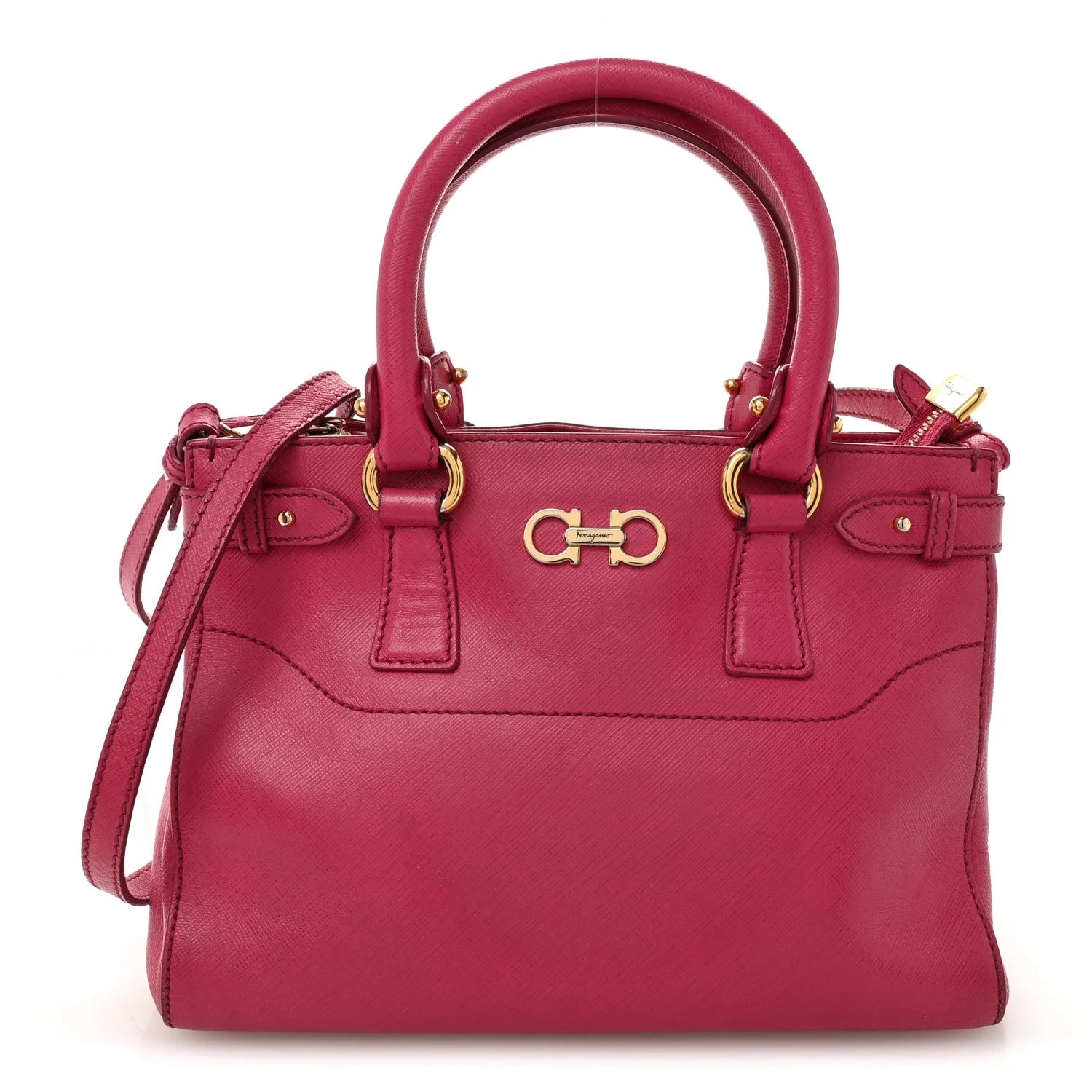 Salvatore Ferragamo — Hammered Batik — Handbag — resale
