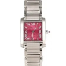 Cartier — Cartier Tank Francaise SM 2006 Xmas Limited W51030Q3 SS Quartz From Japan — Watch — resale
