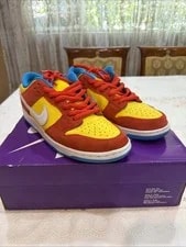 Nike SB — Nike SB Dunk Low Bart Simpson Habanero / - Hero BQ6817-602 — Sneaker — resale