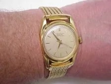 IWC — IWC Schaffhausen Automatic 18k Gold Bracelet 96gr,1950s — Watch — resale