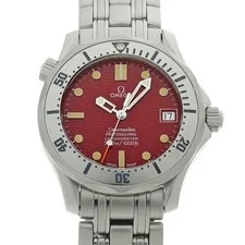 Omega — Omega Seamaster Professional 300 Marui Limited 2552.61 Red 740109 — Watch — resale