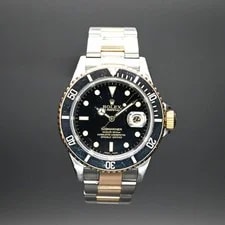 Rolex — Rolex Submariner 40mm Black Dial Two Tone 16613 Msrp $12,000 — Watch — resale