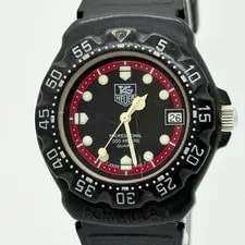 Tag Heuer — TAG Heuer Formula 1 383.513 Black Red Dial 200m Quartz 37mm — Watch — resale