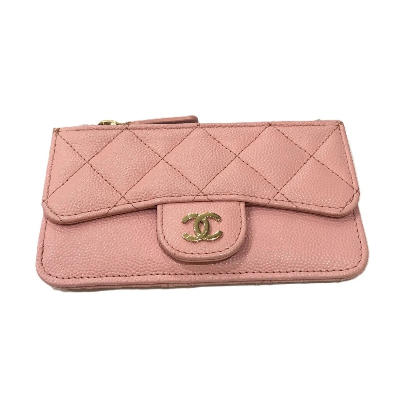 Chanel — Chanel Grained Coin /Coin Case — Handbag — resale