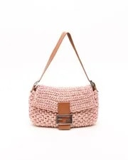 Fendi — Fendi Crochet Baguette Trim — Handbag — resale