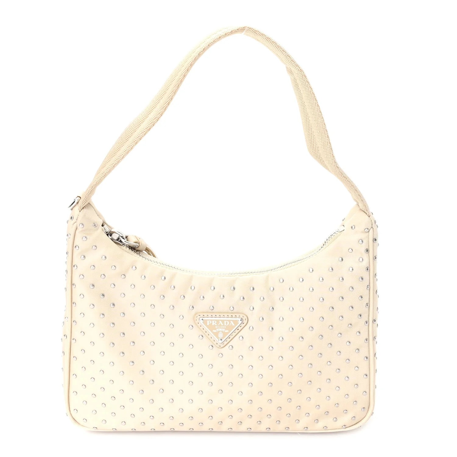 Prada — Studded Mini Re-Edition Deserto — Handbag — resale
