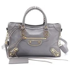 Balenciaga — Balenciaga Classic Metallic Edge City S Auth — Handbag — resale
