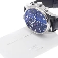 IWC — IWC Pilot's Watches IW377709 43mm SS Black Dial Automatic #C4411 — Watch — resale