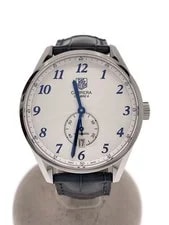 Carrera — TAGHeuer Automatic Carrera Leather WHT BLK 202606WOH Completed 20260713 Da — Watch — resale