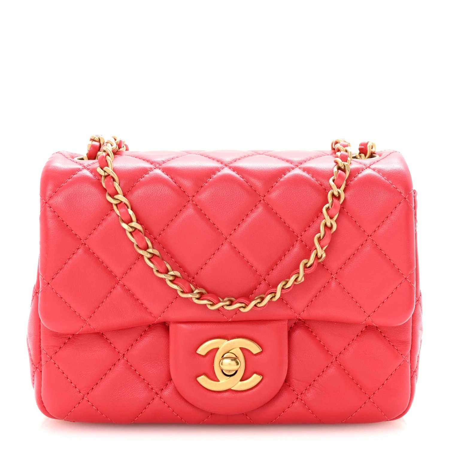 Chanel — Quilted Crush Flap — Handbag — resale
