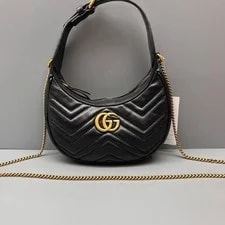 Gucci — Gucci GG Marmont Half-Moon-Shaped Mini ' - Very Good #1TAEOX8 — Handbag — resale