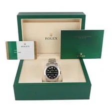 Rolex — Rolex 116900 Air King 40 Mm Black Dial Oyster Bracelet 2019 — Watch — resale