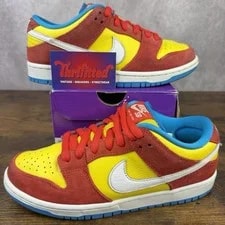 Nike SB — Nike SB Dunk Low Pro Bart Simpson Size 7 BQ6817-602 ’s Skater Shoes OG — Sneaker — resale