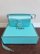 Tiffany & Co. x Fendi — Tiffany & Co. X Fendi Medium Baguette Tiffany Blue Box 73023491 — Handbag — resale