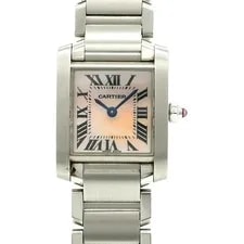 Cartier — Cartier Tank Francaise SM W51028Q3 Pink Dial S — Watch — resale