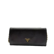 Prada — Prada Chain Wallet on Strap Logo — Handbag — resale