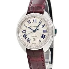 Cartier — Cartier Clé de WJCL0015 Diamond 31mm Silver Dial Automatic #HDW235 — Watch — resale