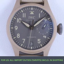 IWC — IWC Big Pilot Top Gun Mojave Desert IW506003 46mm Ceramic NEW B&P Full Set — Watch — resale