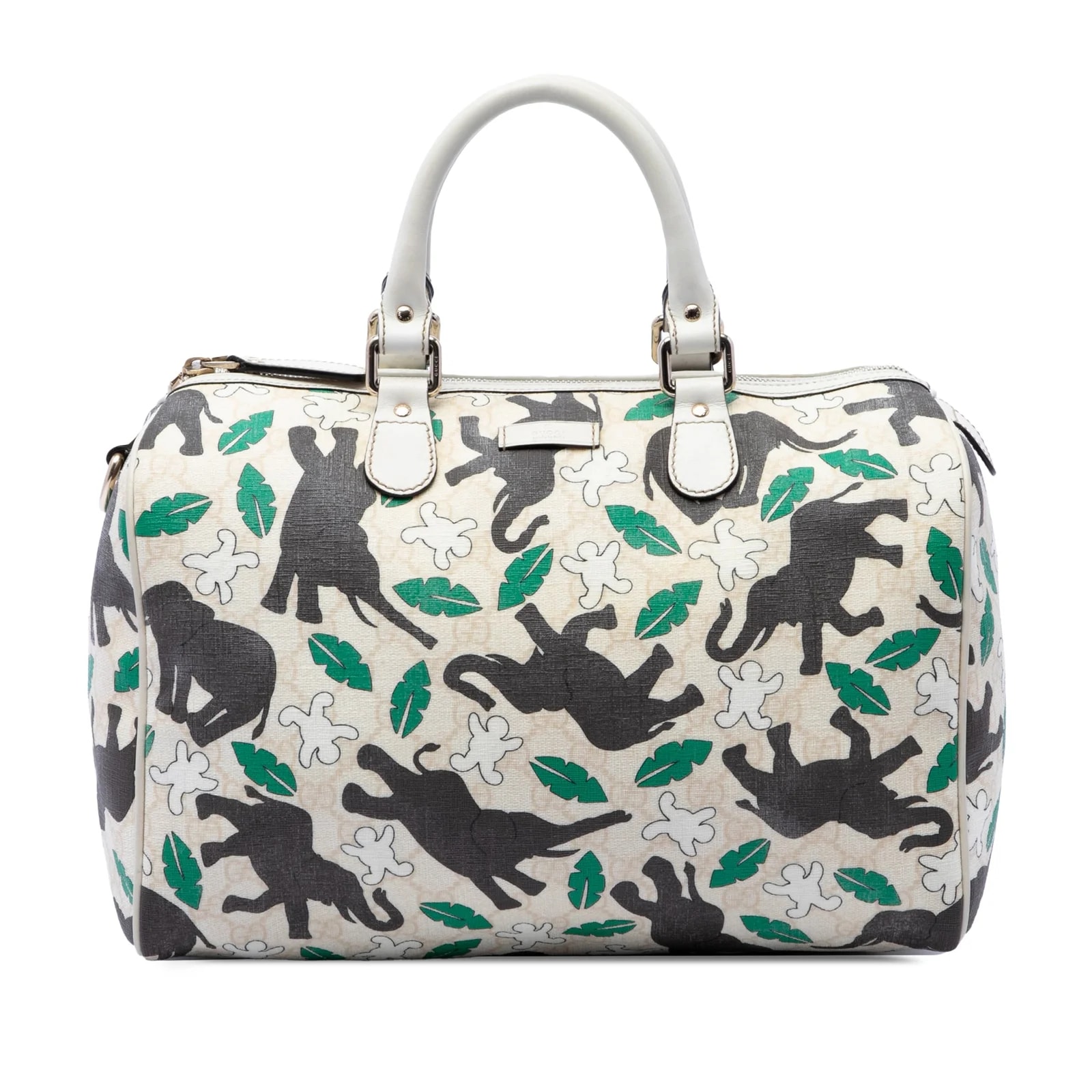 Gucci — Limited Edition Medium Snowman in Africa Joy Boston — Handbag — resale