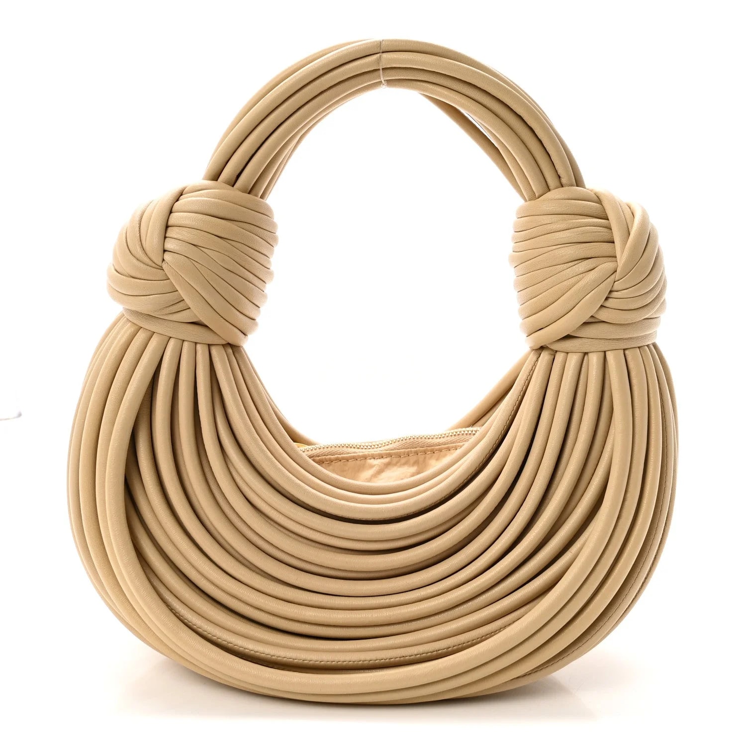 Bottega Veneta — Mini Tubular Double Knot Porridge — Handbag — resale