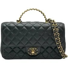 Chanel — Chanel Top Handle Flap AS4530 GHW #075 — Handbag — resale