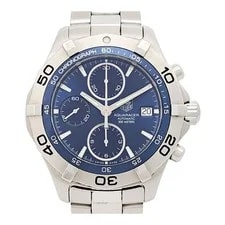 TAG Heuer — TAG Heuer CAF2112.BA0809 Aqua Racer Chronograph Automatic Stainless Steel — Watch — resale