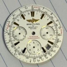 Breitling — Breitling BentleyMotors Dial- Silver- 18 K Gold Markets — Watch — resale