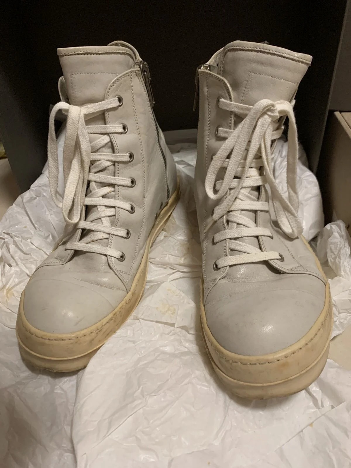 Rick Owens — Rick Owens High Top Boots Boris Julius Homme — Sneaker — resale