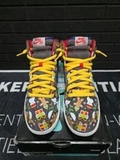 Nike SB — Vnds Nike SB Dunk High Concepts Ugly Christmas Sweater Size 9.5M 881758-446 — Sneaker — resale