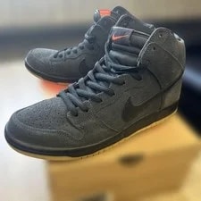 Nike SB — 10.0US Nike Sb Dunk High Pro Iso Label Cut Seaker Limited Collect — Sneaker — resale