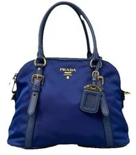 Prada — Authentic Prada Trim Dome Satchel — Handbag — resale