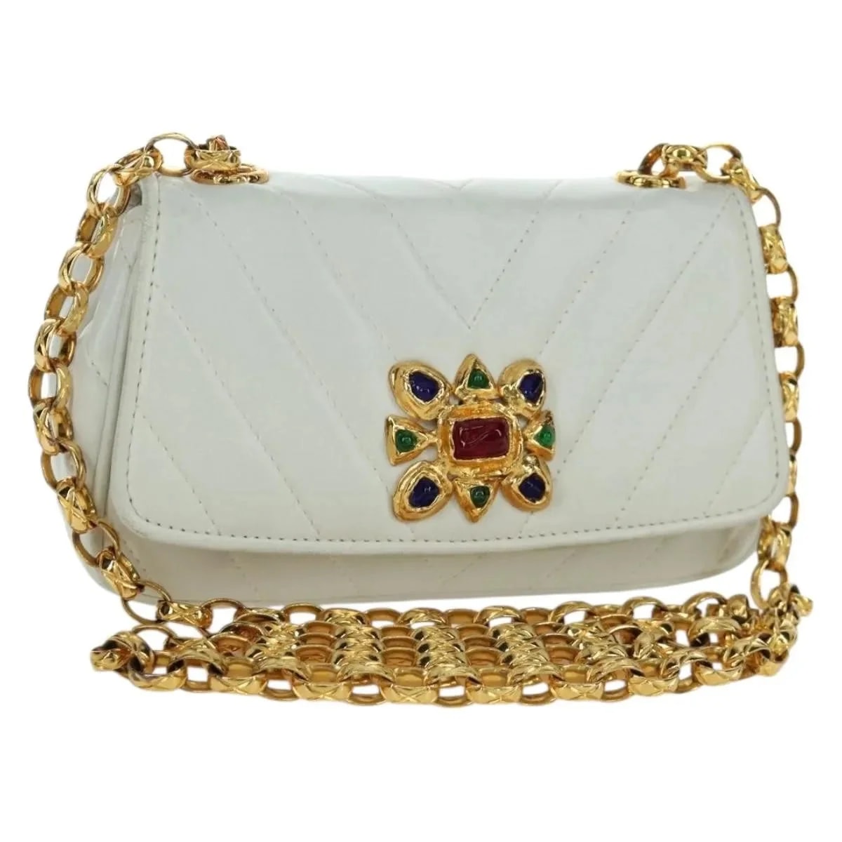 Chanel — Chanel Gripoix Flap — Handbag — resale