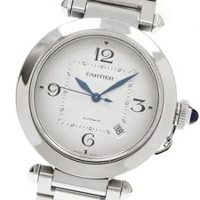 Cartier — Cartier Pasha de 41mm WSPA0009 Date Silver Dial Automatic 's_962093 — Watch — resale