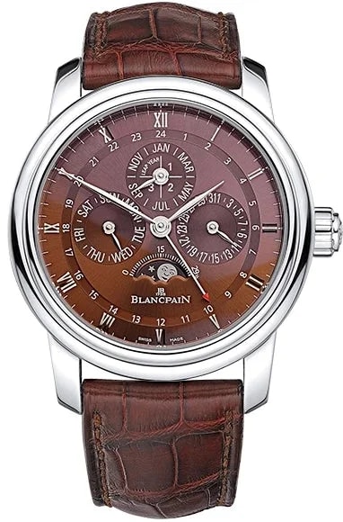 Worldofluxuryus — Blancpain le Brassus Moon Phase Platinum — Watch — resale