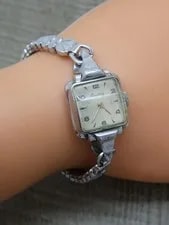 Breitling — 1940's Swiss Made Breitling Fancy Case Manual Wind — Watch — resale