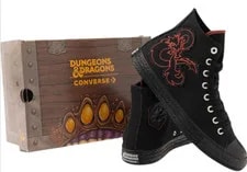 Converse — Converse X Dungeons & Dragons Chuck Taylor All Star High-Top W8/M6 — Sneaker — resale