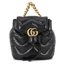 Gucci — Gucci GG Marmont Bucket Backpack Matelasse 2way 19cm — Handbag — resale
