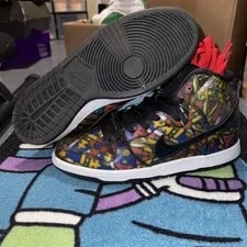 Nike SB — Size 11 - Concepts X Nike SB Dunk High Stained - Regular Box — Sneaker — resale