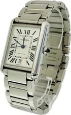Cartier — Cartier Tank Must WSTA0053 4490 Silver Automatic Excellent A4280 — Watch — resale