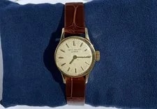 Patek Philippe — Patek Philippe 18k Gold on NOS Patek Brown Leather Strap — Watch — resale